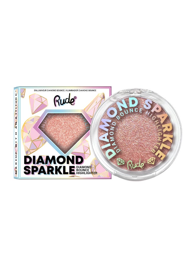 Diamond Sparkle Diamond Bounce Highlighter Rose Gold