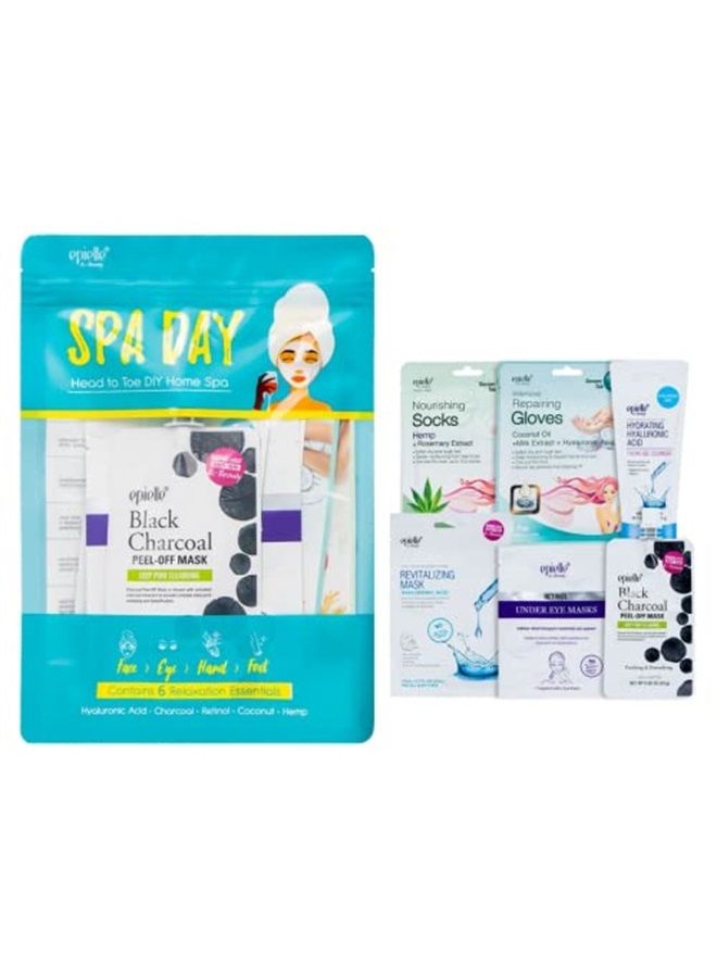Skincare Beauty Kit | Korean Beauty | 6 Items Included | Gift set for women, Spa Gift for women (Spa Day Kit) Mothers Day Gifts