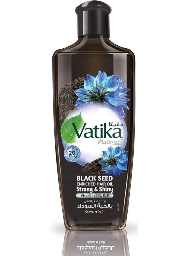 Naturals Black Seed Enriched Hair Oil Strong & Shiny 200 ml