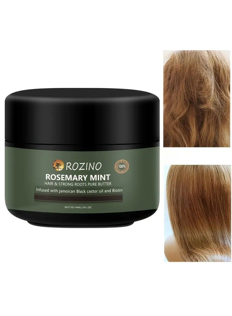 50g Is Soft In Spring And Bright In Summer. Rosemary Hair Mask Nourishes Every Strand. Rosemary Rhyme Awakens The Brilliance Of Hair In Spring And Summer. Pure Rosemary Is Extracted