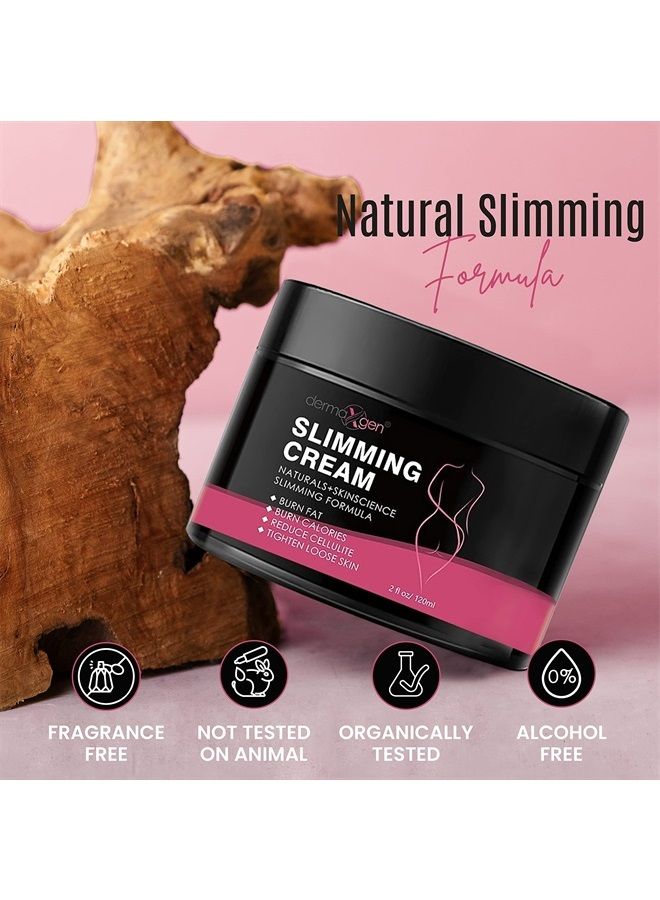 Slimming Cream - Cellulite Slimming And Fat Burning Cream, 100% Natural Cellulite Treatment Cream For Thighs, Legs, Abdomen, Arms And Buttocks, Men And Women