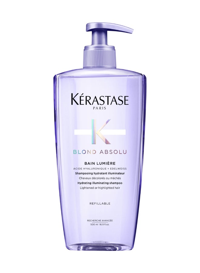 Blond Absolu Bain Lumière Shampoo For Blonde Hair - 500ml