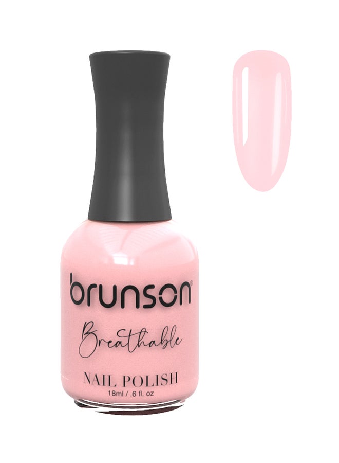 Breathable Nail Polish Halal nail polish Wudu friendly Quick-Dry Vegan long lasting but easy peel off   18ml BH382