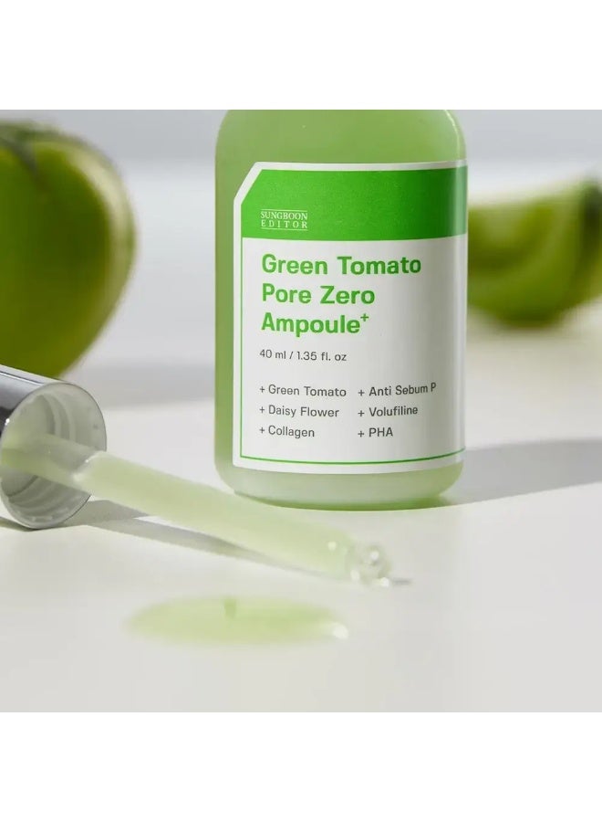 Green Tomato Pore Zero Ampoule+ 40ml - image 2