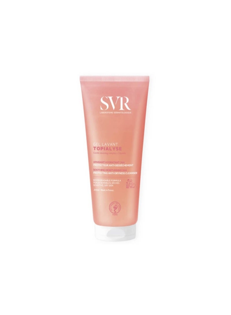 SVR Topialyse Washing Gel for Dry Sensitive Skin 200ml