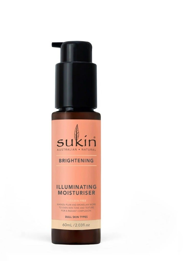 Sukin Brightening Illuminating Moisturiser 60 Ml