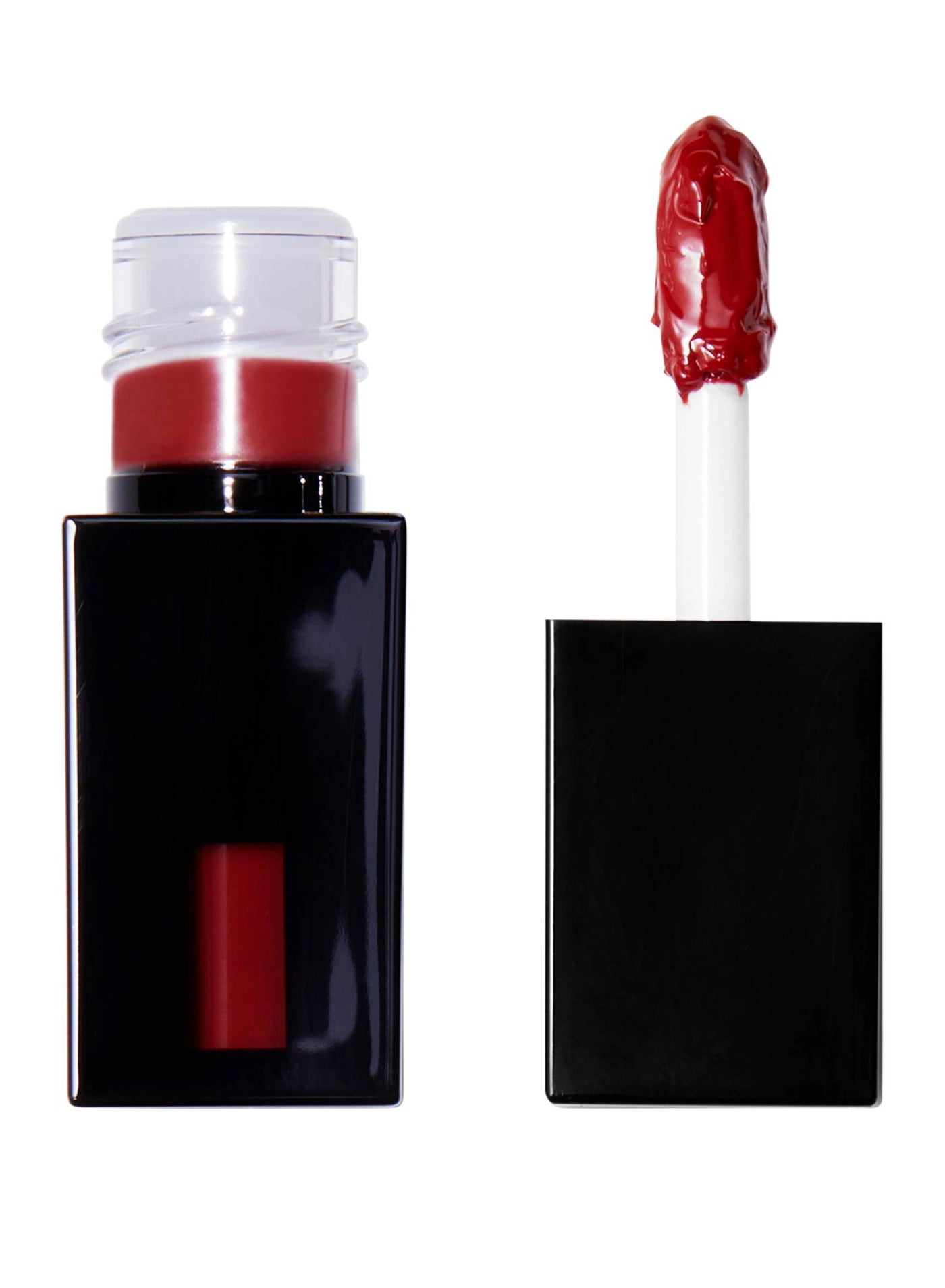 Cosmetics Glossy Lip Stain Lightweight Long Wear Lip Stain For A Sheer Pop Of Color & Subtle Gloss Effect  Spicy Sienna