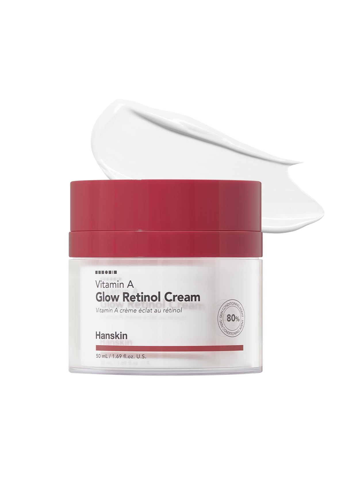 Hanskin Retinol Facial Cream, Repair Fine Lines & Wrinkle, Anti Aging Retinol Moisturizer for Face, For Smoothing Firming Revitalizing Radiant Glow Skin, Korean Skincare, 50ml/1.69 FL Oz