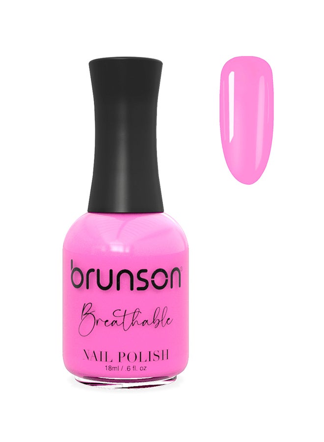 Breathable Nail Polish Halal nail polish Wudu friendly Quick-Dry Vegan long lasting but easy peel off   18ml BH185