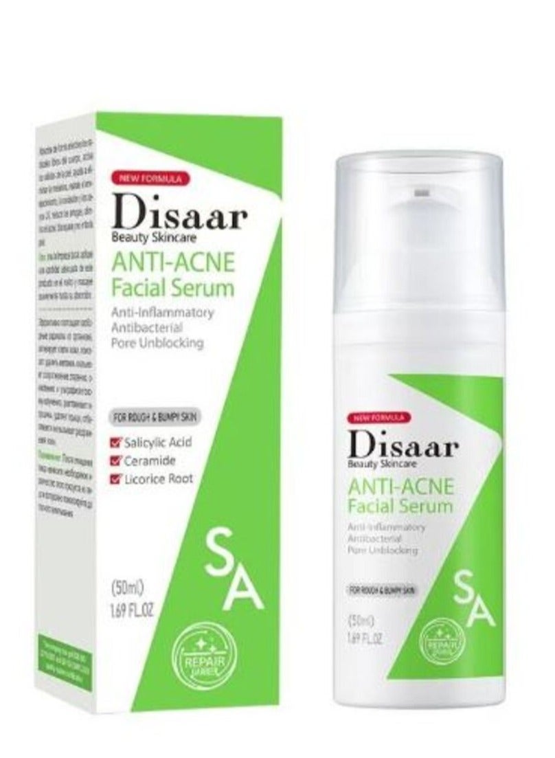 Salicylic Acid & Ceramide Anti-Acne Facial Serum 50 ML