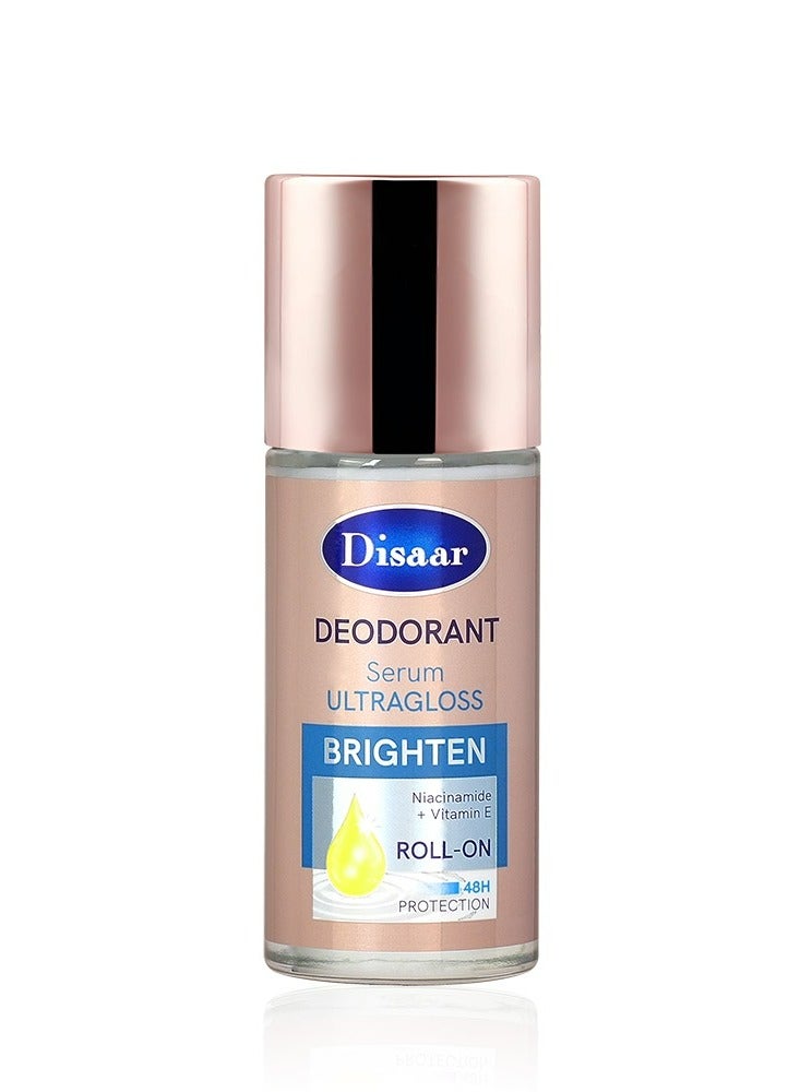 Deodorant Serum Ultragloss Brighten Niacinamide And Vitamin E Roll On 50 ML