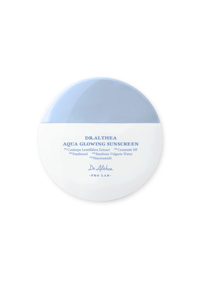 Dr.Althea Aqua Glowing Sunscreen | UV Protection| Lightweight, Watery, Fast-Absorbing