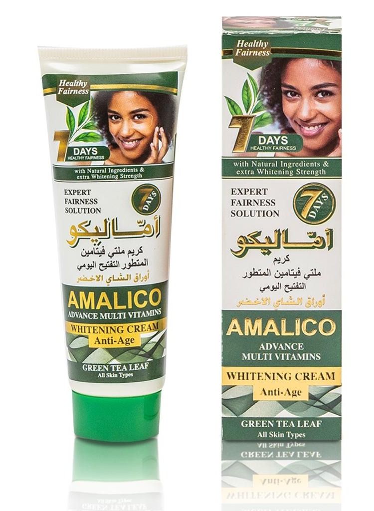 Advanced Cream Whitening Anti-Age With Green Tea Leaf For All Skin Type