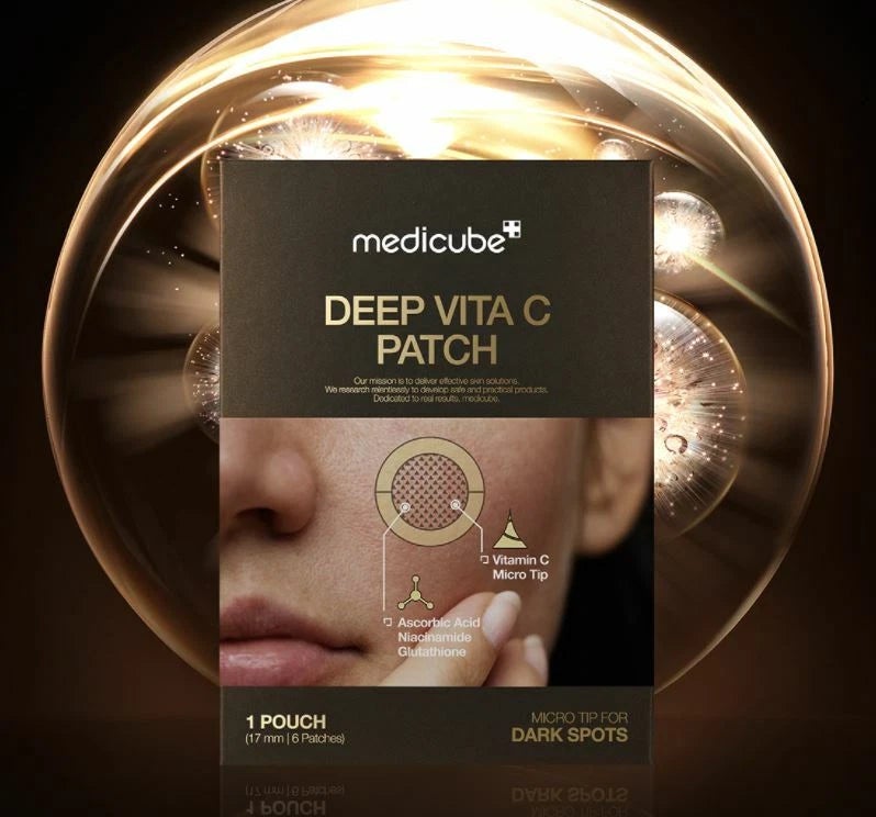 Medicube Deep Vita C Vitamin C Brightening Hydrogel Sheet Mask Korean Skincare 5 Sheets