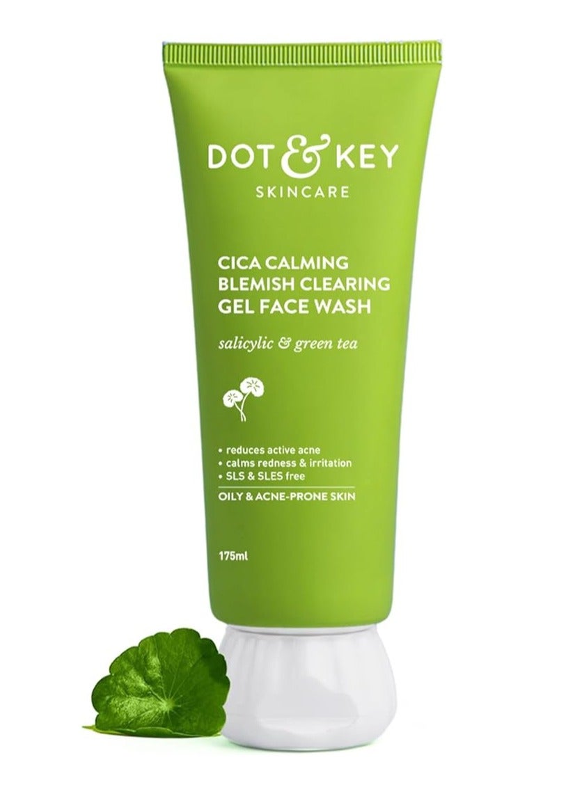 CICA for Acne Prone Skin, 2% Salicylic Acid with Green Tea Face Wash  (175 ml)