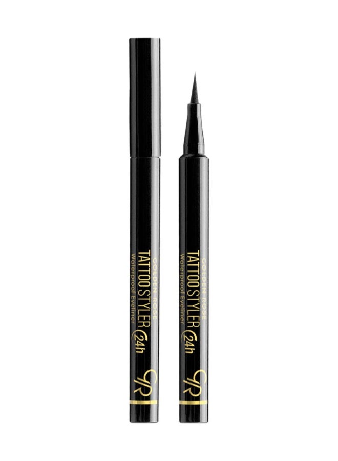 Tattoo Styler Waterproof Eyeliner Midnight Black Up To  24 Hour Stay