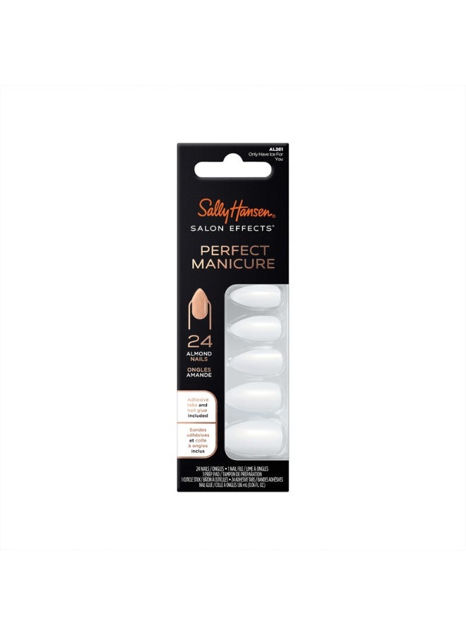 Salon Effects Perfect Manicure Press on Nails Only Have Ice for You