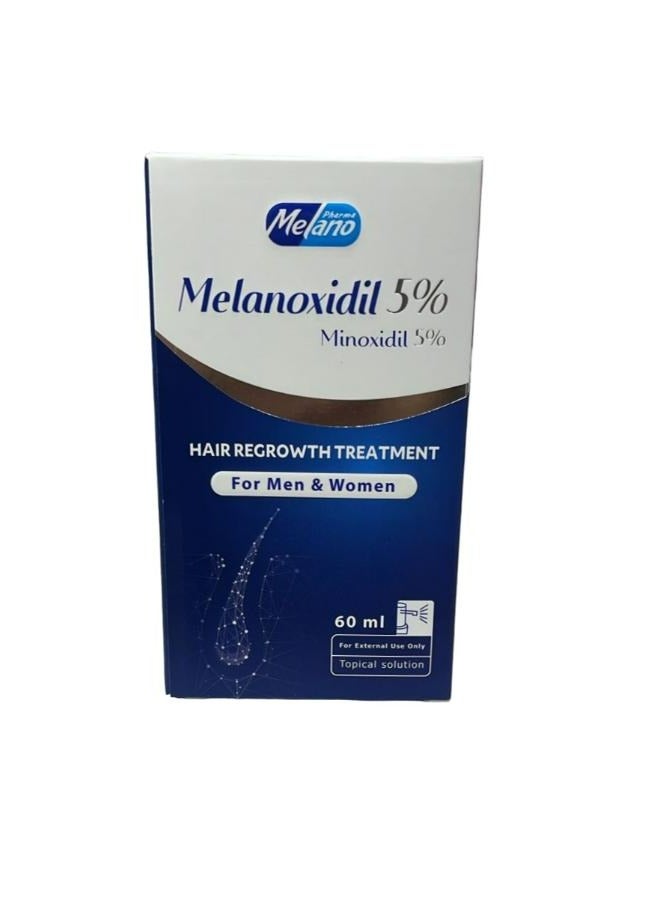 Melanoxidil 5% Topical Solution 60 ML