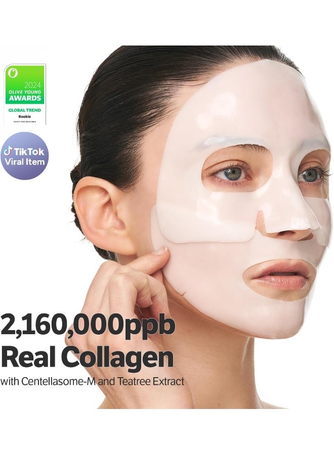 Deep Collagen Cica Teatree Soothing Mask 37g*4ea - image 3