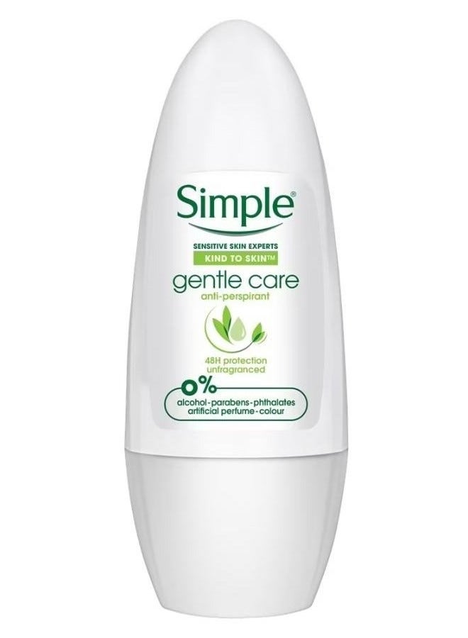 Gentle Care Anti-Perspirant Deodorant Roll-On 45 ml