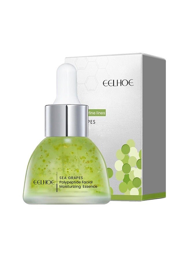 Sea Grapes Polypeptide Facial Moisturizing Essence,Hydrating and Moisturizing Anti-Aging Serum – Shrinks Pores, Smooths Skin, Reduces Wrinkles & Fine Lines – Suitable for All Skin Types 35ml