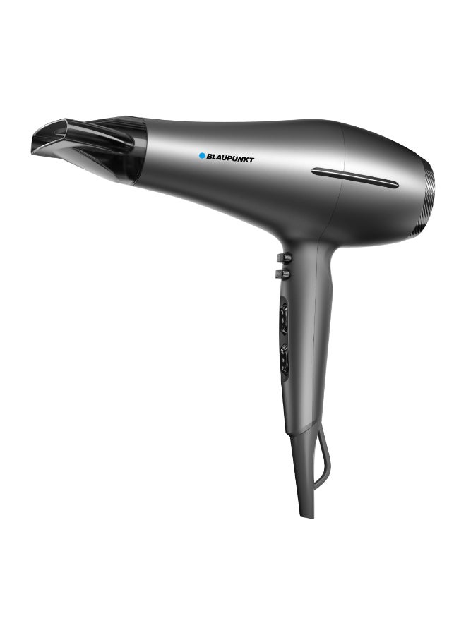 Blaupunkt Professional Hair Dryer, 2400W, 3 Temp And 2 Airflow Settings, Ionic Function, Concentrator, Diffuser, Sdp730