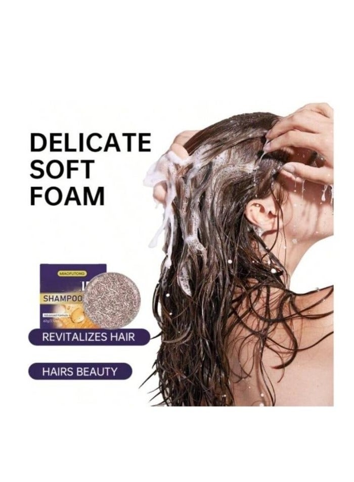 Minoxidil Shampoo Bar, Solid Shampoo Cleansing Soap, Moisturizing Hair,Hair Soap, Promotes Hair Growth and Prevents Hair Loss