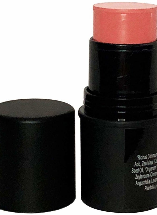Natural Organic Cream Blush Stick Cheek Tint, 100% Natural, Vegan, Gluten Free, Cruelty Free, Made in the USA, 0.18 oz. (Blush)