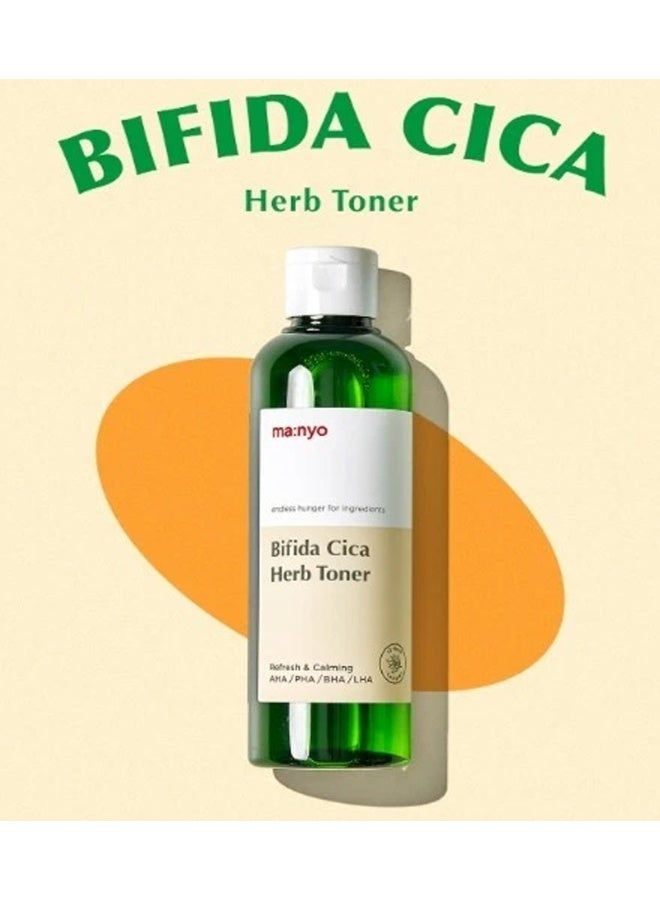 ma:nyo Cica + Probiotics Herb Toner – Daily Exfoliating Toner