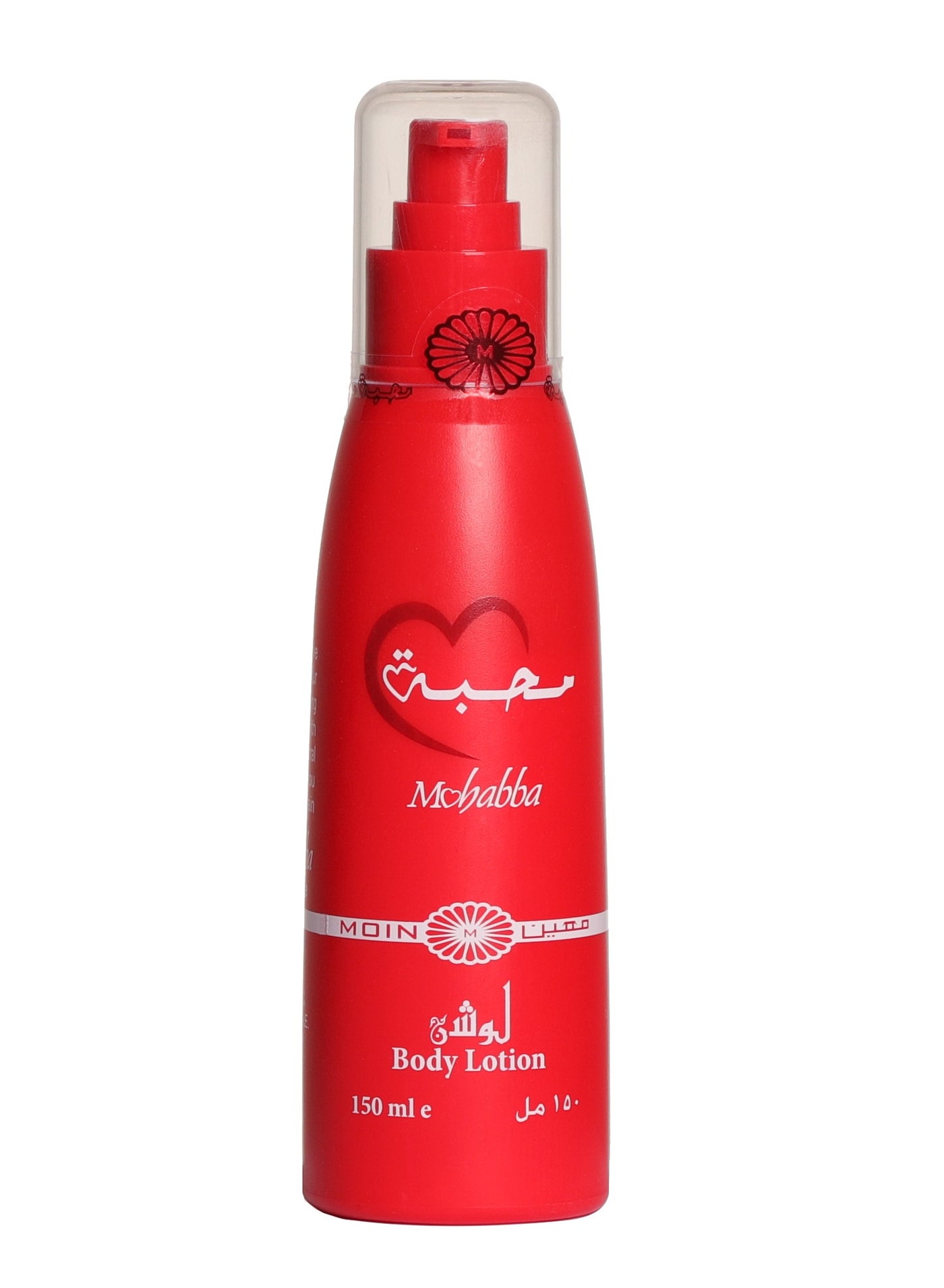 Mohabba Lotion 150ml - Fresh Citrus, Fruity & White Floral Scent with Woody & Green Notes - Moisturizing Lotion for Soft Skin with Sweet & Powdery Fragrance