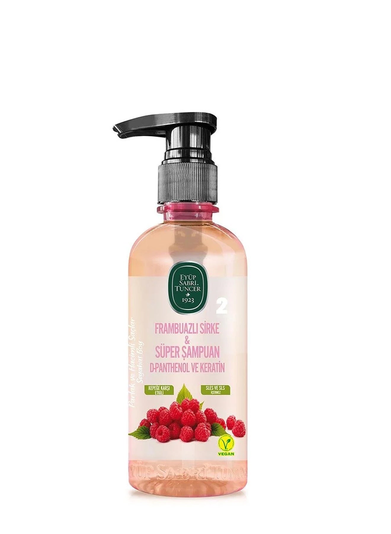 Raspberry Vinegar & Super Shampoo 100 ml - Travel Size