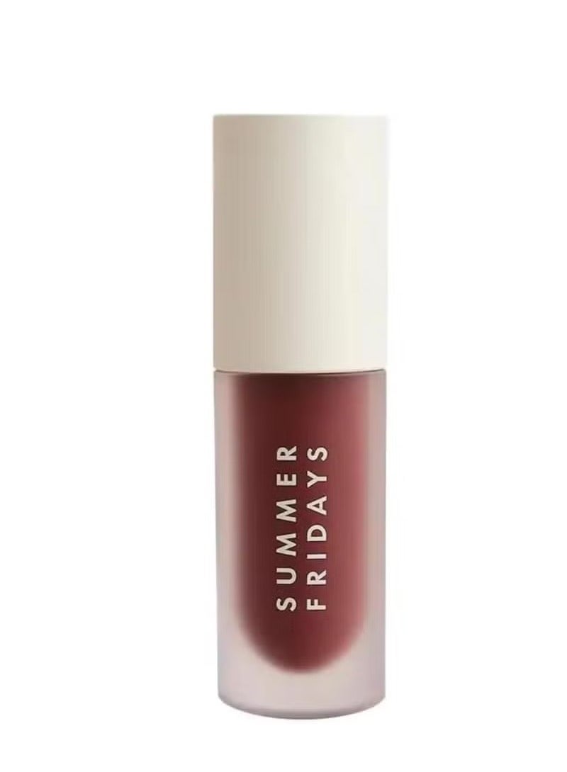 Dream Lip Oil for Moisturizing Sheer Coverage, High-Shine Tint, and Deep Hydration - Rosewood Nights (4.5ml)