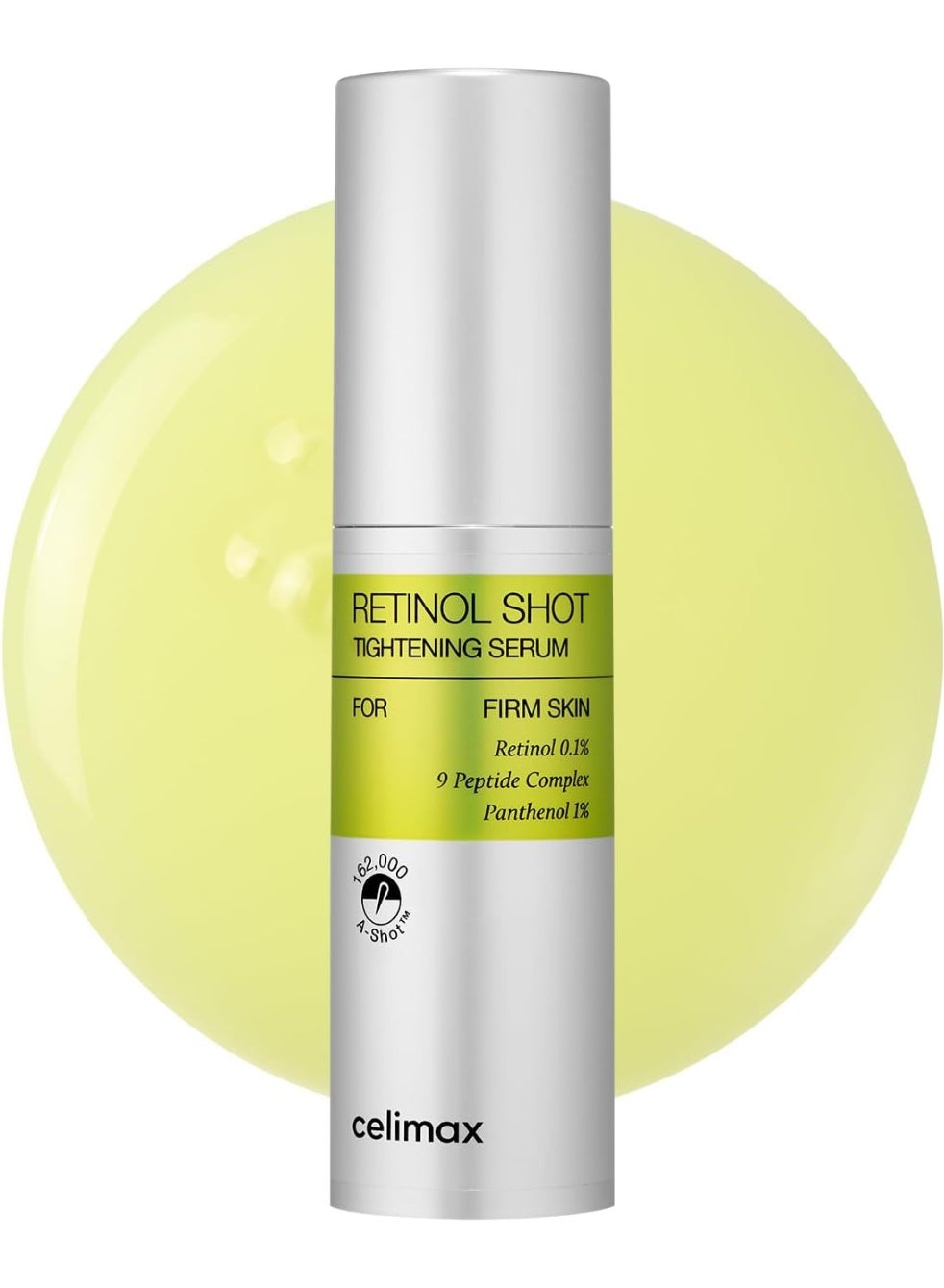 celimax The Vita A Retinol Shot Tightening Serum | with Pure Vitamin A Retinol, Peptide, Pore Minimizer, Wrinkles & Fine Lines, Firmer Skin, Anti-Aging, Skin Smoothing 30ml