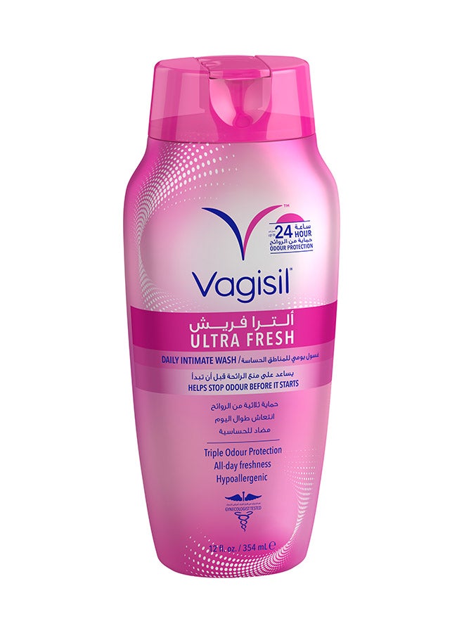 Ultra Fresh Daily Intimate Wash (240 ml) – Gentle Feminine Cleanser for Odor Protection & pH Balance, Hypoallergenic, Gynecologist Tested - image 2
