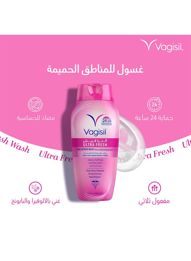 Ultra Fresh Daily Intimate Wash (240 ml) – Gentle Feminine Cleanser for Odor Protection & pH Balance, Hypoallergenic, Gynecologist Tested - image 8