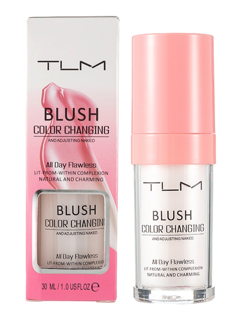 Colour-Changing Temperature-Sensitive Liquid Blush – All-Day Natural Flush for All Skin Tones