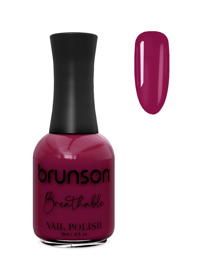 Breathable Nail Polish Halal nail polish Wudu friendly Quick-Dry Vegan long lasting but easy peel off   18ml BH120