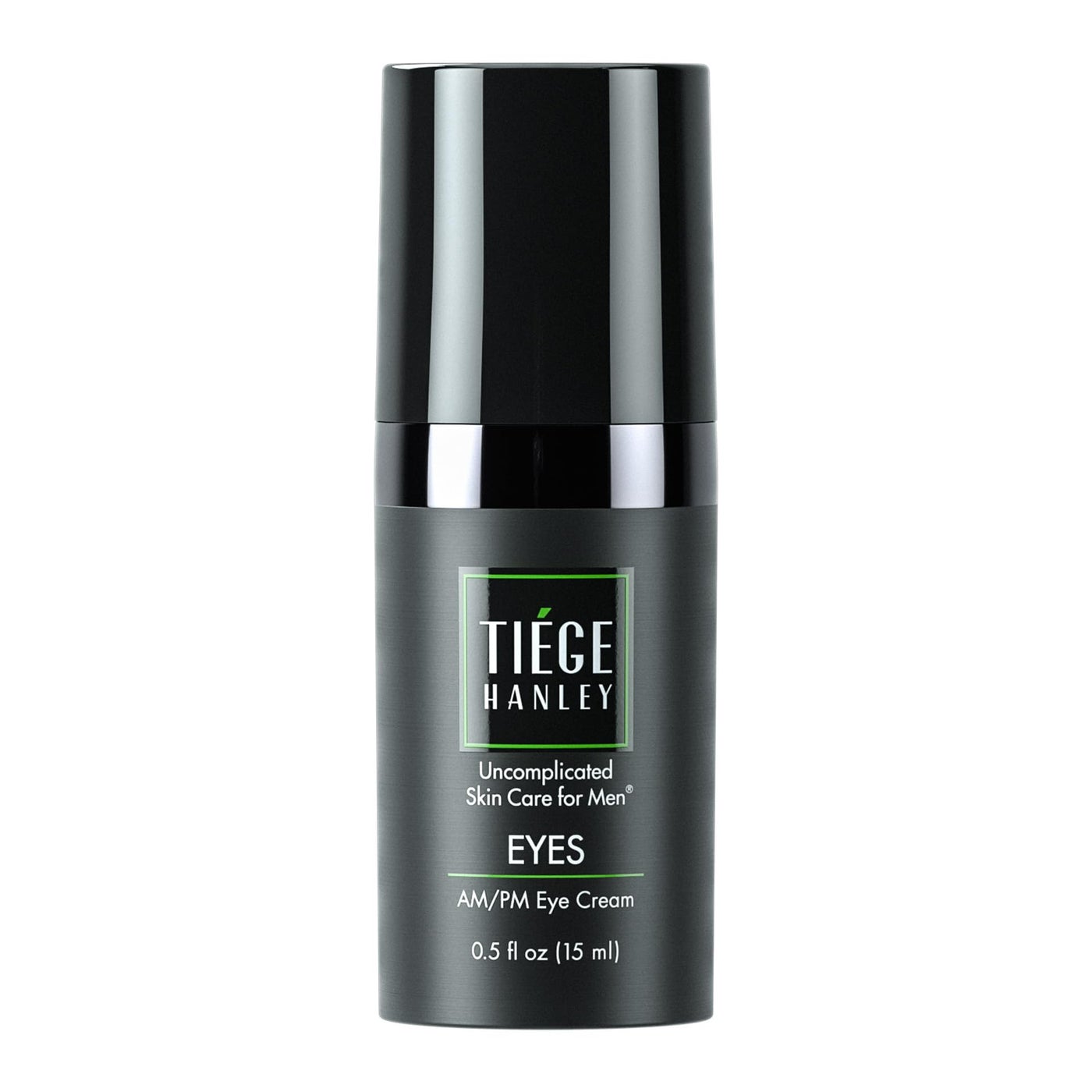 Tiege Hanley Eye Cream for Men, Morning and Night Under Eye Cream With Hyaluronic Acid and Vitamin B3, Helps Reduce the Look of Dark Circles and Puffiness, Anti Aging Menâ€™s Skin Care, 0.5 Oz, 2 Pack