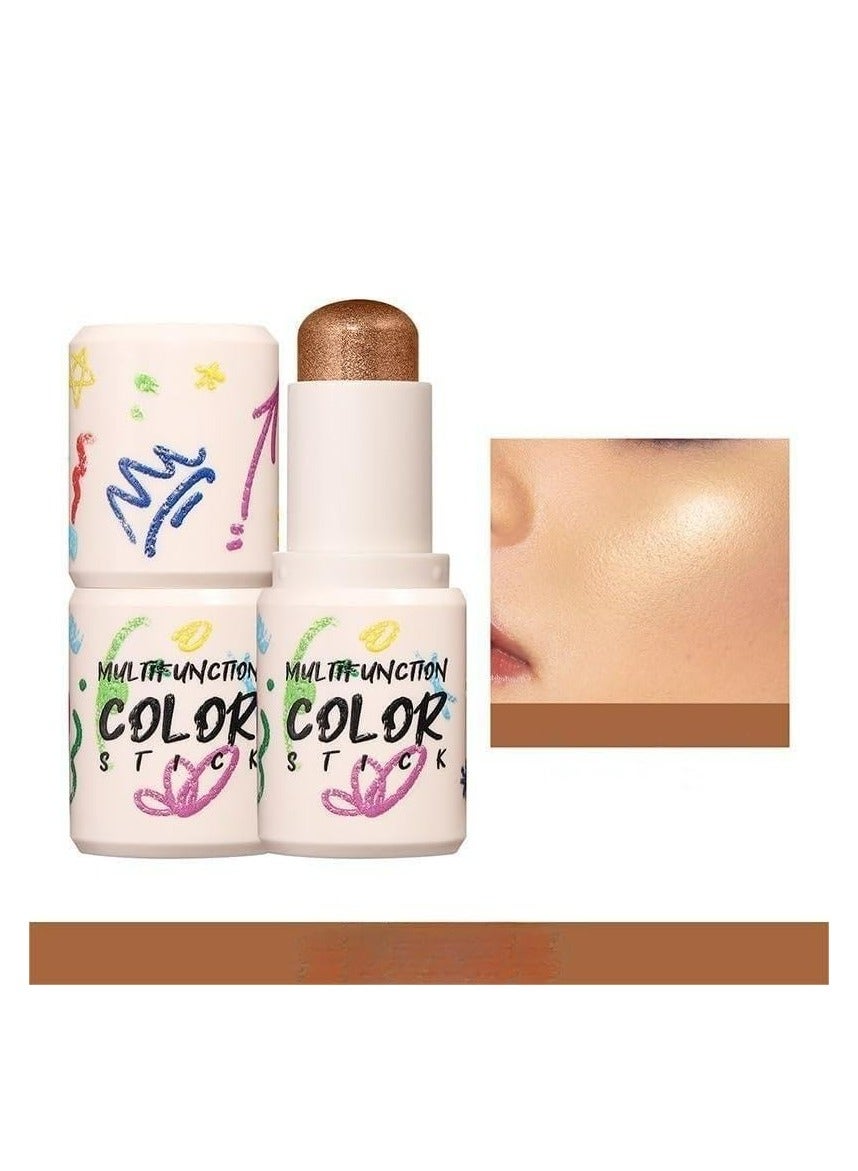 4 Color Highlighter Stick - Natural and Radiant Highlighting Stick（highlight 08）