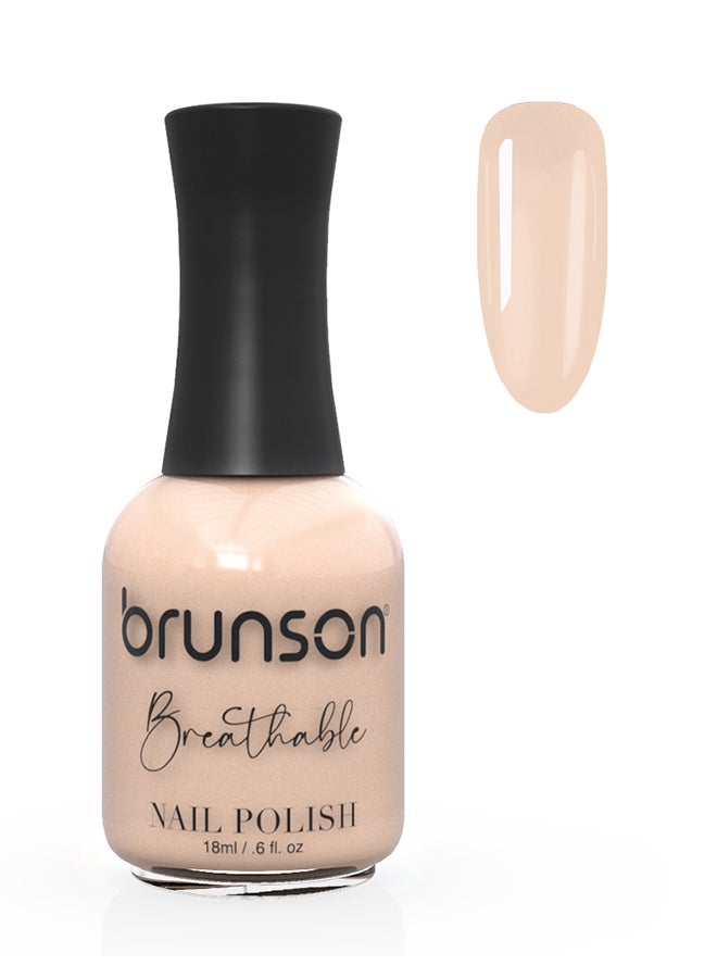 Breathable Nail Polish Halal nail polish Wudu friendly Quick-Dry Vegan long lasting but easy peel off   18ml BH016