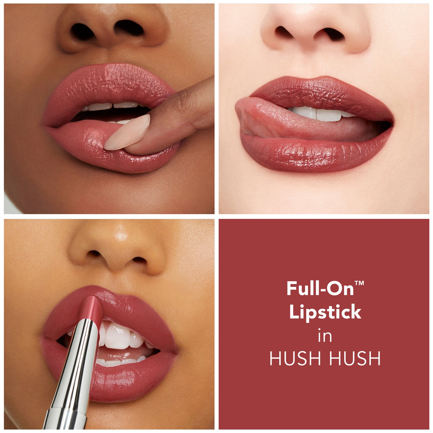 Full On Plumping Lipstick Satin Hush Hush - image 3
