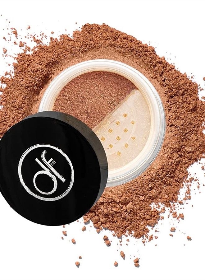 SPF Mineral Powder Sunscreen for Sensitive Skin, All Natural Sunscreen Powder, Mineral Foundation, Made in the Shade by Dermaflage, 7g/0.25 oz