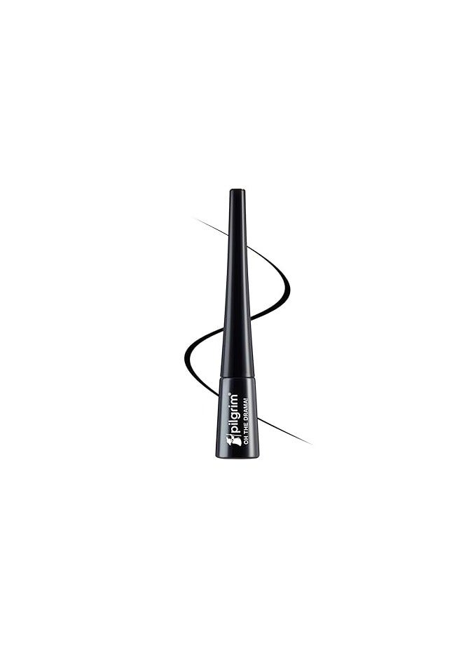 Pilgrim Black Scandal Eyeliner Intense Matte Finish Smudge Proof Enriched with Argan Oil | 3.50ml
