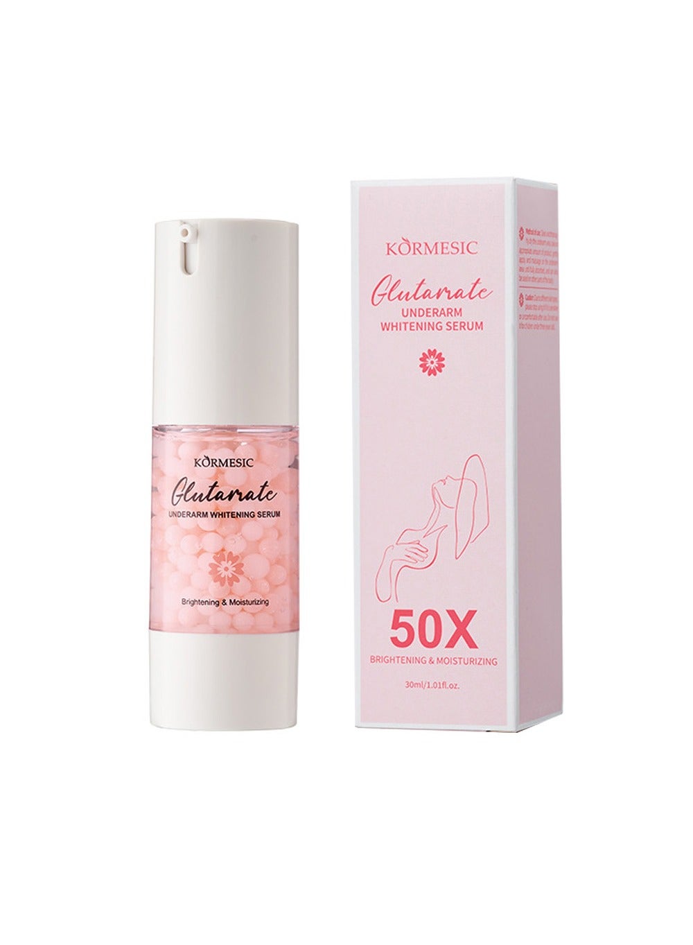 Glutamate Underarm Cream Dark Spot Remover for Body and Intimate Area-Brightening  Underarm Cream  for Armpit, Intimate Area, Underarm, Knees, Elbow and Neck (30ml 1.01fl.oz)