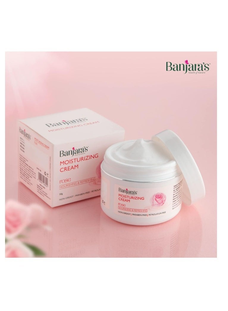 Rose Moisturizing Day & Night Cream - 50gm