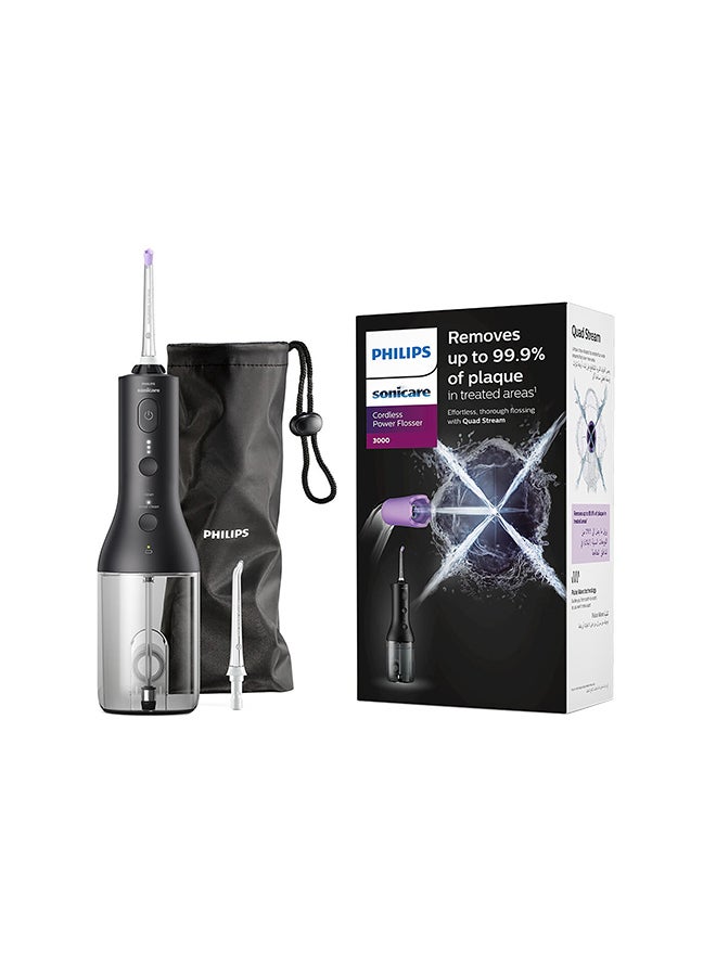 Cordless Power Flosser Black HX3826/33