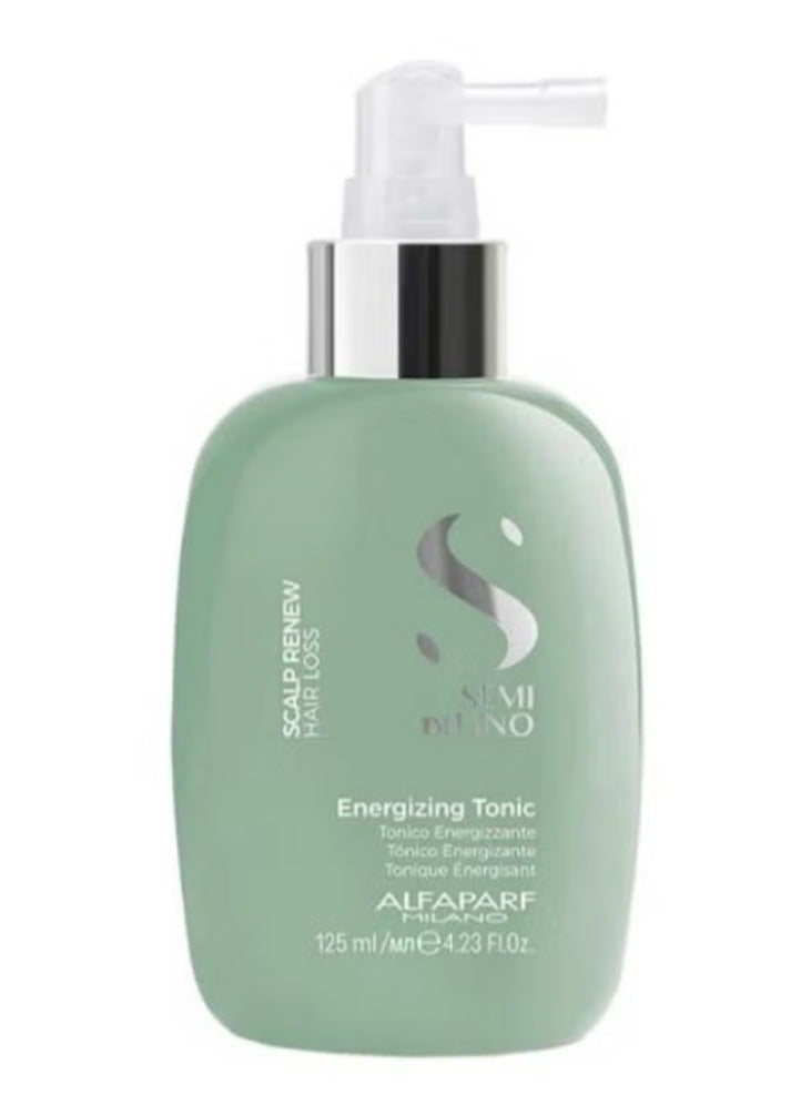 Semi Di Lino Scalp Renew Energizing Tonic 125ml | Hair Loss Control Treatment for Weak, Thinning Hair, Stimulates Growth And Improves Scalp Health