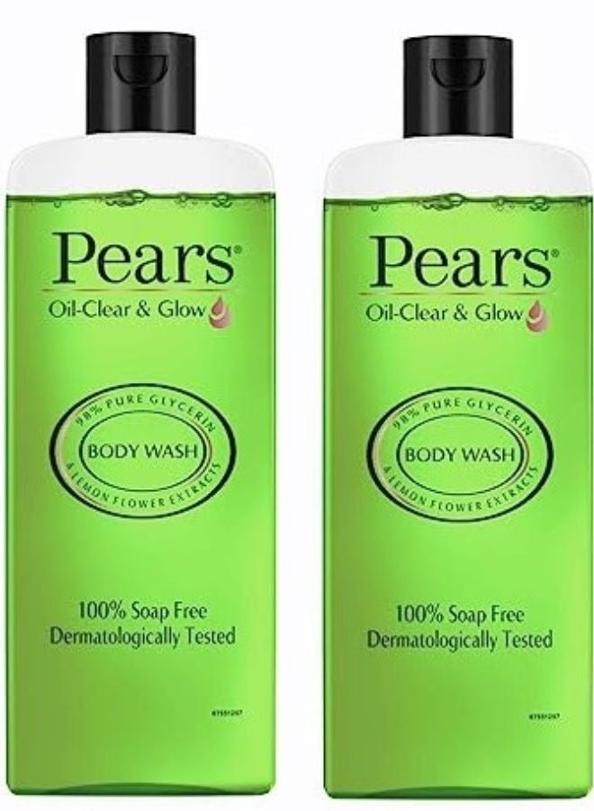 Oil Clear And Glow Body Wash 2 x 250ml
