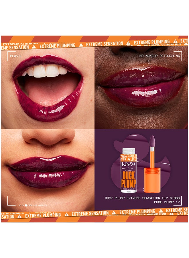 Duck Plump Lip Plumping Lacquer - Pure Plum-P - image 4