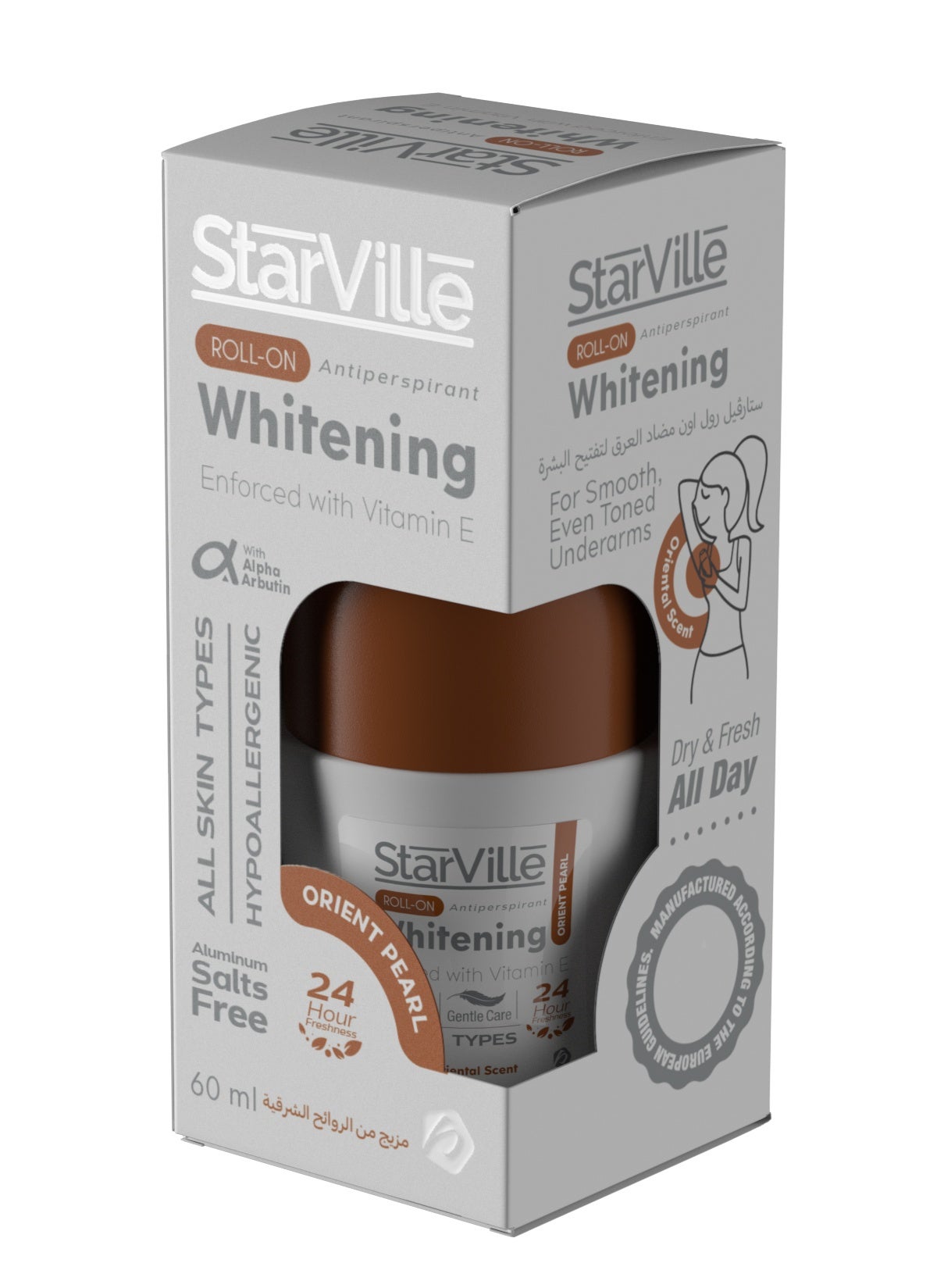 Starville Whitening Roll On Orient Pearl Scent 60 ml
